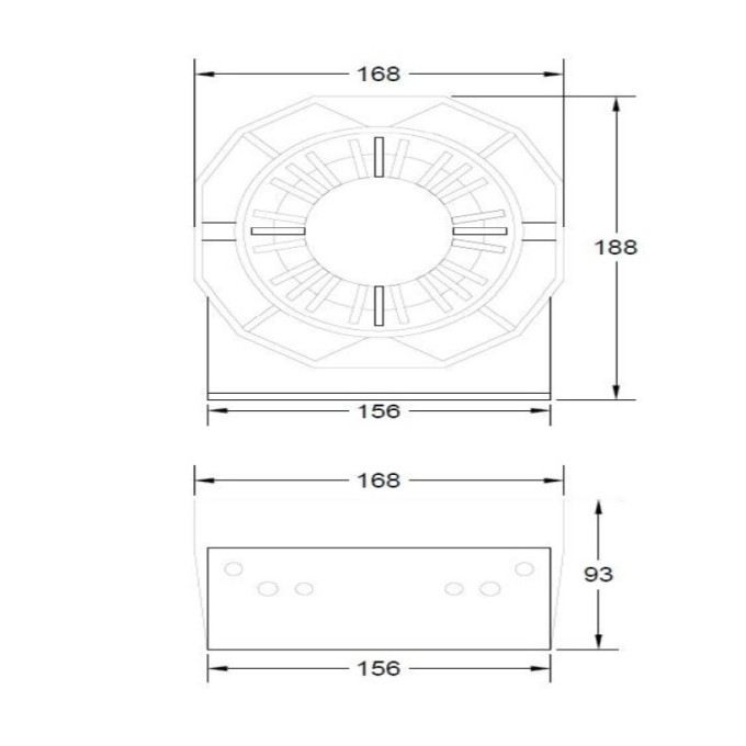 Difuzor sirena 150W - 115dB